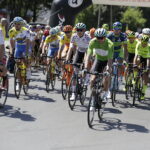 01.06.2017.  XII Międzynarodowy Wyścig Kolarski Szlakiem Walk Majora Hubala, ze Skarżyska – Kamiennej na Święty Krzyż. / Jarosław Kubalski / Radio Kielce