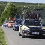 01.06.2017.  XII Międzynarodowy Wyścig Kolarski Szlakiem Walk Majora Hubala, ze Skarżyska – Kamiennej na Święty Krzyż. / Jarosław Kubalski / Radio Kielce