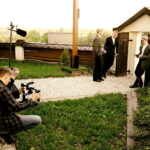 02.06.2017 Maciejówka. Zdjęcia do filmu o Zbigniewie Kruszelnickim ps. ”Wilk”. / Jarosław Kubalski / Radio Kielce