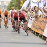 04.06.2017 Końskie. Wyścig kolarski Szlakiem Walk Majora "Hubala". / Jarosław Kubalski / Radio Kielce