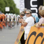 04.06.2017 Końskie. Wyścig kolarski Szlakiem Walk Majora "Hubala". / Jarosław Kubalski / Radio Kielce