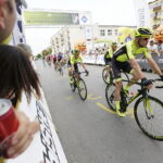 04.06.2017 Końskie. Wyścig kolarski Szlakiem Walk Majora "Hubala". / Jarosław Kubalski / Radio Kielce