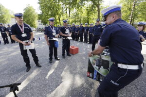 07.06.2017 Kielce. Finał konkursu „Policjant Roku Ruchu Drogowego”. / Jarosław Kubalski / Radio Kielce