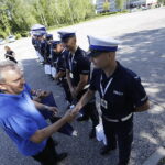 07.06.2017 Kielce. Finał konkursu „Policjant Roku Ruchu Drogowego”. / Jarosław Kubalski / Radio Kielce