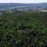 09.06.2017 Kielce. Montaż krzyża na górze Brusznia. / Krzysztof Dziewięcki / TVP Kielce