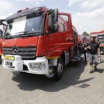 Międzynarodowe Targi Sprzętu i Wyposażenia Straży Pożarnej i Służb Ratowniczych. / Jarosław Kubalski / Radio Kielce