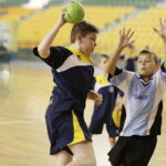 10.06.2017 Kielce. Finał programu "Dziecięca piłka ręczna". / Jarosław Kubalski - Radio Kielce / 10.06.2017 Kielce. Finał programu "Dziecięca piłka ręczna"