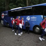 12.06.2017 Kielce. Reprezentacja Angli w turnieju UEFA EURO U21 dotarła do hotelu. / Jarosław Kubalski / Radio Kielce