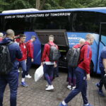 12.06.2017 Kielce. Reprezentacja Angli w turnieju UEFA EURO U21 dotarła do hotelu. / Jarosław Kubalski / Radio Kielce