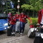 12.06.2017 Kielce. Reprezentacja Angli w turnieju UEFA EURO U21 dotarła do hotelu. / Jarosław Kubalski / Radio Kielce