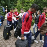 12.06.2017 Kielce. Reprezentacja Angli w turnieju UEFA EURO U21 dotarła do hotelu. / Jarosław Kubalski / Radio Kielce