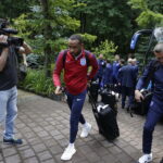 12.06.2017 Kielce. Reprezentacja Angli w turnieju UEFA EURO U21 dotarła do hotelu. / Jarosław Kubalski / Radio Kielce