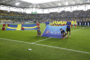 16.06.2017 Kielce. Euro U21. Mecz Szwecja - Anglia. / Jarosław Kubalski / Radio Kielce