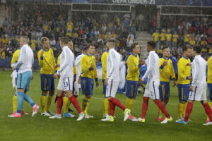 16.06.2017 Kielce. Euro U21. Mecz Szwecja - Anglia. / Jarosław Kubalski / Radio Kielce