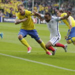 16.06.2017 Kielce. Euro U21. Mecz Szwecja - Anglia. / Jarosław Kubalski / Radio Kielce