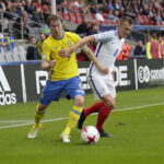 16.06.2017 Kielce. Euro U21. Mecz Szwecja - Anglia. / Jarosław Kubalski / Radio Kielce