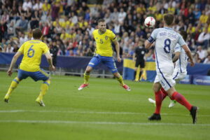 16.06.2017 Kielce. Euro U21. Mecz Szwecja - Anglia. / Jarosław Kubalski / Radio Kielce