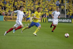 16.06.2017 Kielce. Euro U21. Mecz Szwecja - Anglia. / Jarosław Kubalski / Radio Kielce