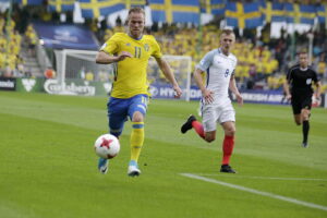 16.06.2017 Kielce. Euro U21. Mecz Szwecja - Anglia. / Jarosław Kubalski / Radio Kielce