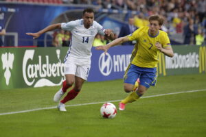 16.06.2017 Kielce. Euro U21. Mecz Szwecja - Anglia. / Jarosław Kubalski / Radio Kielce