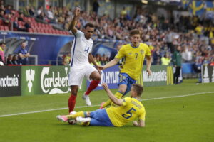 16.06.2017 Kielce. Euro U21. Mecz Szwecja - Anglia. / Jarosław Kubalski / Radio Kielce