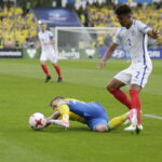 16.06.2017 Kielce. Euro U21. Mecz Szwecja - Anglia. / Jarosław Kubalski / Radio Kielce