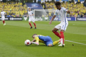 16.06.2017 Kielce. Euro U21. Mecz Szwecja - Anglia. / Jarosław Kubalski / Radio Kielce