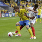 16.06.2017 Kielce. Euro U21. Mecz Szwecja - Anglia. / Jarosław Kubalski / Radio Kielce