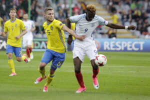 16.06.2017 Kielce. Euro U21. Mecz Szwecja - Anglia. / Jarosław Kubalski / Radio Kielce