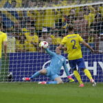 16.06.2017 Kielce. Euro U21. Mecz Szwecja - Anglia. / Jarosław Kubalski / Radio Kielce