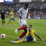 16.06.2017 Kielce. Euro U21. Mecz Szwecja - Anglia. / Jarosław Kubalski / Radio Kielce