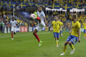 16.06.2017 Kielce. Euro U21. Mecz Szwecja - Anglia. / Jarosław Kubalski / Radio Kielce