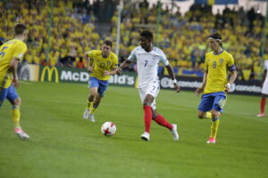 16.06.2017 Kielce. Euro U21. Mecz Szwecja - Anglia. / Jarosław Kubalski / Radio Kielce