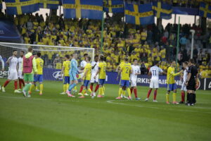 16.06.2017 Kielce. Euro U21. Mecz Szwecja - Anglia. / Jarosław Kubalski / Radio Kielce