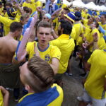 16.06.2017. Kielce . Przemarsz kibiców szwedzkich. / Jarosław Kubalski / Radio Kielce