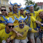 16.06.2017. Kielce . Przemarsz kibiców szwedzkich. / Jarosław Kubalski / Radio Kielce