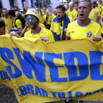 16.06.2017. Kielce . Przemarsz kibiców szwedzkich. / Jarosław Kubalski / Radio Kielce