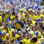 16.06.2017. Kielce . Przemarsz kibiców szwedzkich. / Jarosław Kubalski / Radio Kielce