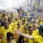 16.06.2017. Kielce . Przemarsz kibiców szwedzkich. / Jarosław Kubalski / Radio Kielce