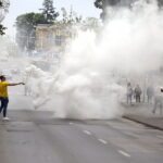 16.06.2017. Kielce . Przemarsz kibiców szwedzkich. / Jarosław Kubalski / Radio Kielce
