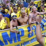 16.06.2017. Kielce . Przemarsz kibiców szwedzkich. / Jarosław Kubalski / Radio Kielce