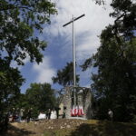 18.06.2017 Kielce. Góra Brusznia. Poświęcenie krzyża powstańczego. / Jarosław Kubalski / Radio Kielce