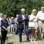 18.06.2017 Kielce. Góra Brusznia. Poświęcenie krzyża powstańczego. / Jarosław Kubalski / Radio Kielce