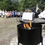 18.06.2017 Kielce. Góra Brusznia. Poświęcenie krzyża powstańczego. / Jarosław Kubalski / Radio Kielce