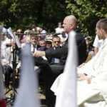 18.06.2017 Kielce. Góra Brusznia. Poświęcenie krzyża powstańczego. / Jarosław Kubalski / Radio Kielce