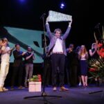 18.06.2017 Kielce. Teatr im. Stefana Żeromskiego. Gala plebiscytu "o Dziką różę". Marcin Brykczyński. / Jarosław Kubalski / Radio Kielce