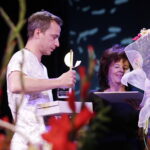 18.06.2017 Kielce. Teatr im. Stefana Żeromskiego. Gala plebiscytu "o Dziką różę". Wojciech Niemczyk. / Jarosław Kubalski / Radio Kielce