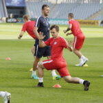 18.06.2017 Kielce. Reprezentacja Słowacji U21 podczas treningu na Kolporter Arenie. / Jarosław Kubalski / Radio Kielce