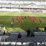 18.06.2017 Kielce. Reprezentacja Słowacji U21 podczas treningu na Kolporter Arenie. / Jarosław Kubalski / Radio Kielce