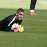 18.06.2017 Kielce. Reprezentacja Słowacji U21 podczas treningu na Kolporter Arenie. / Jarosław Kubalski / Radio Kielce